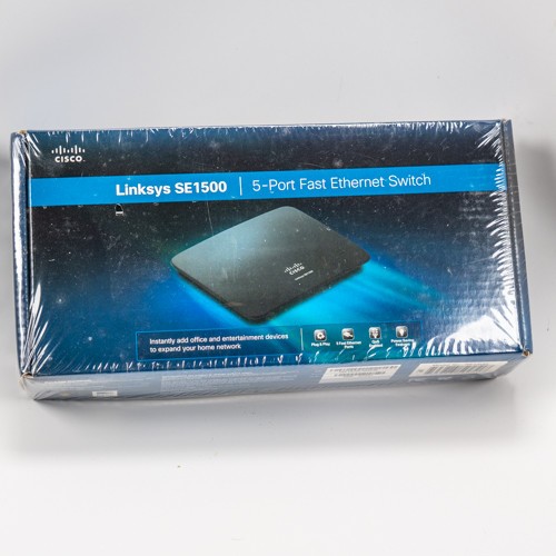 Linksys  (SE1500) 5-Port-Ports External Ethernet Switch