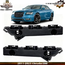 Bumper Face Bar Brackets Retainer Mounting Braces Set of 2 Lower for Chrysler300