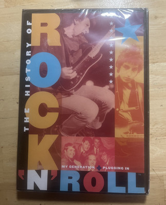 The History of Rock n' Roll: My Generation and Plugging In - Time Life DVD NEW