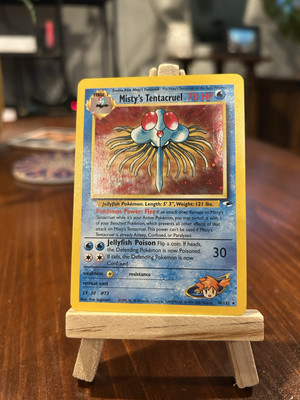 Misty's Tentacruel 010/132 Gym Heroes Holo