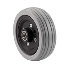 Durable 6" x 2" Flat-Free Wheelchair Casters for Jazzy Power Wheelchairs
