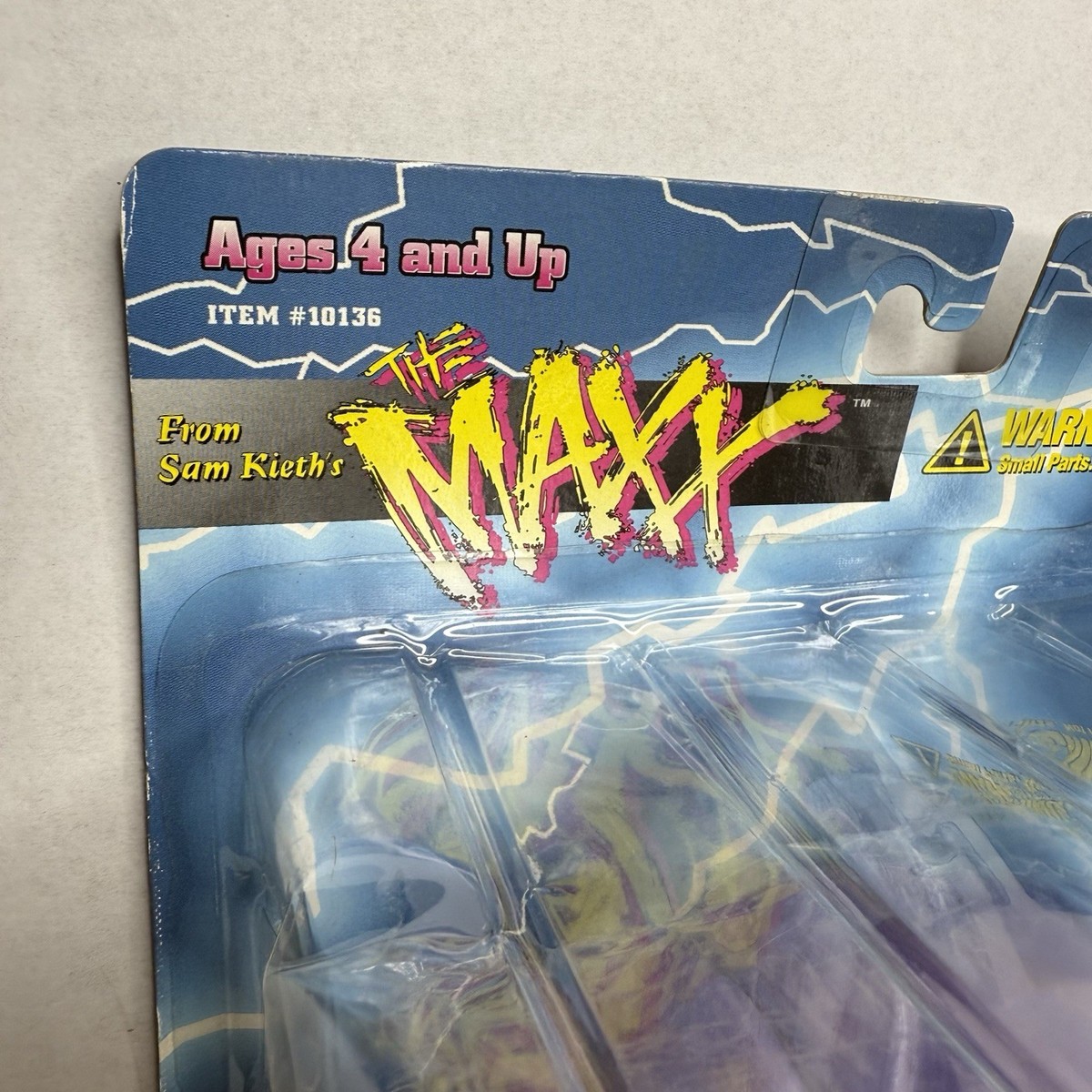 1996 McFarlane Toys The Maxx Spawn W/ Black Bendy Vintage