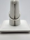 Vintage 925 Sterling Silver Multi-Row Domed Marcasite Ring. Size 6.75. — photo 9