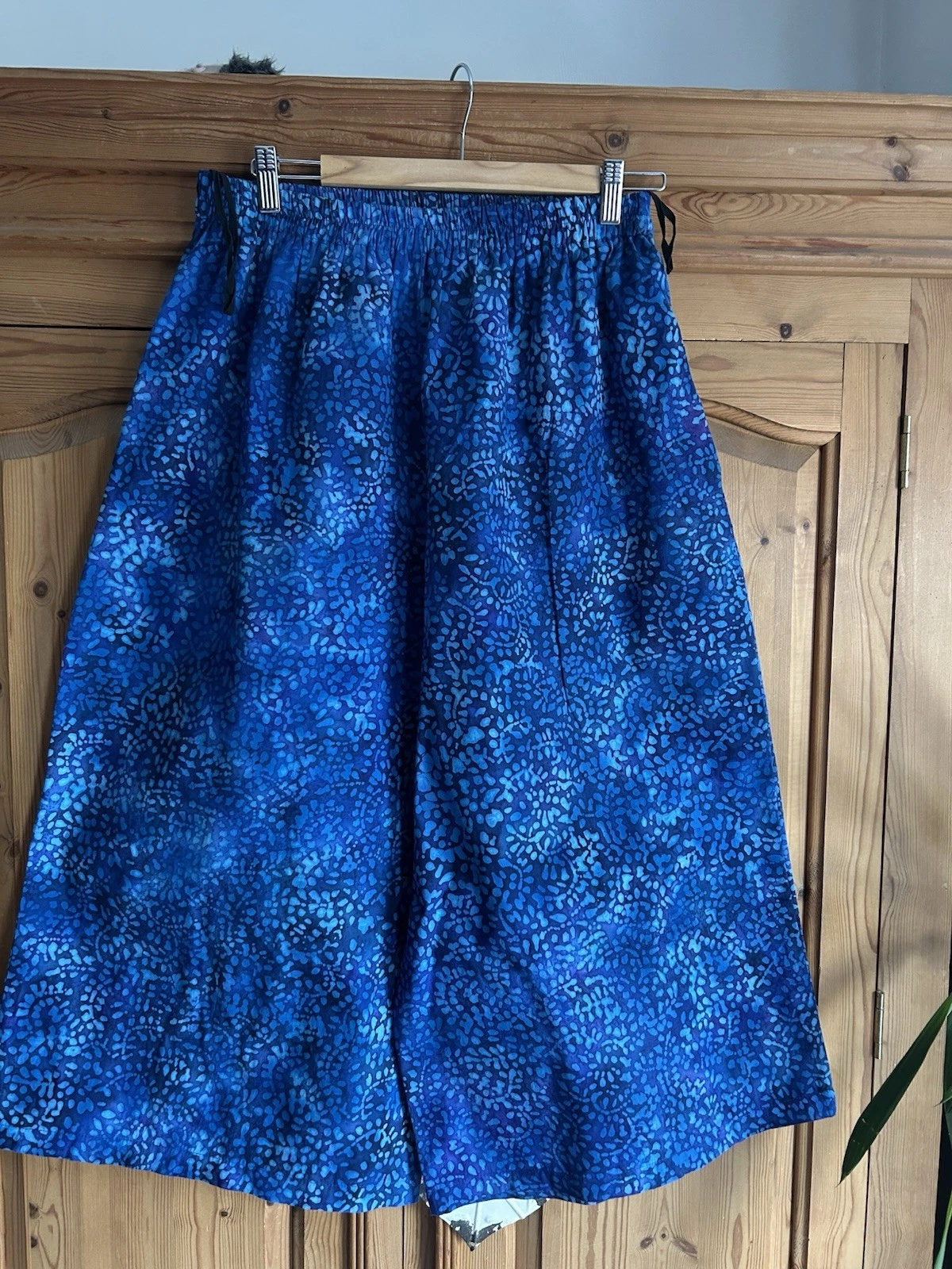 One Life Katie Rain Cotton Wide Leg Lagenlook Trouser Size 2 W 28-36”