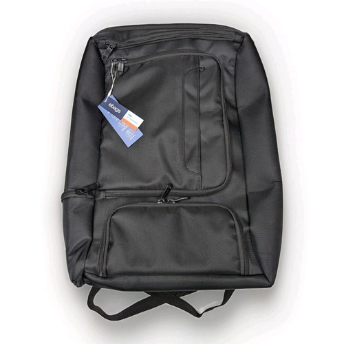 NEU eBags Professional Slim 17" Laptop Rucksack Weekender Schwarz Neu mit Etikett