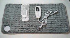 Electric Heating Pad For Back Pain Cramps Relief 12"x24"6 Level Auto Shut Off