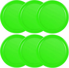 3 1/4 Air Hockey Pucks 6 Pack Heavy Full Size Replacement Pucks for Game Table