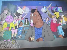 Bojack Horseman Poster 36x24 Netflix Animated Series 2014 Tornante