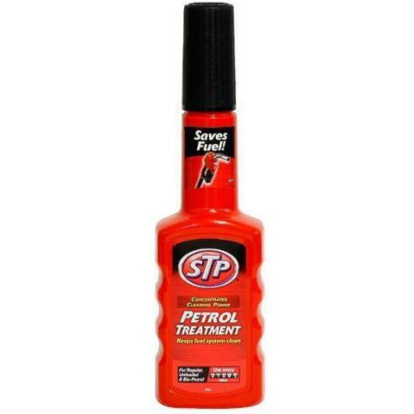 STP Petrol Fuel Treatment 200ml Keep System Clean Concentrated Power Saves Fuel