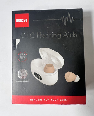 RCA OTC Hearing Aids RSH20BGW E CAW 01 FSA/HSA | Beige B0119 - Pre-Owned Nice!!!