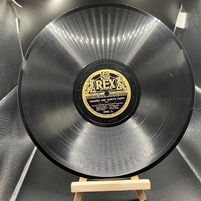 GRACIE FIELDS & SANDY POWELL Gracie's & Sandy's Party Part 1 REX 78RPM 8905
