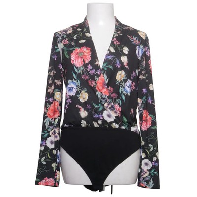 Even & Odd, Body, Größe: M, Schwarz/Mehrfarbig, Elasthan/Polyester, Blumen #ZbF