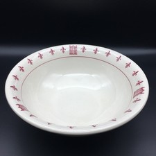 21 Club - New York City - 1973 - Very Rare - Restaurant China Triple Salad Bowl