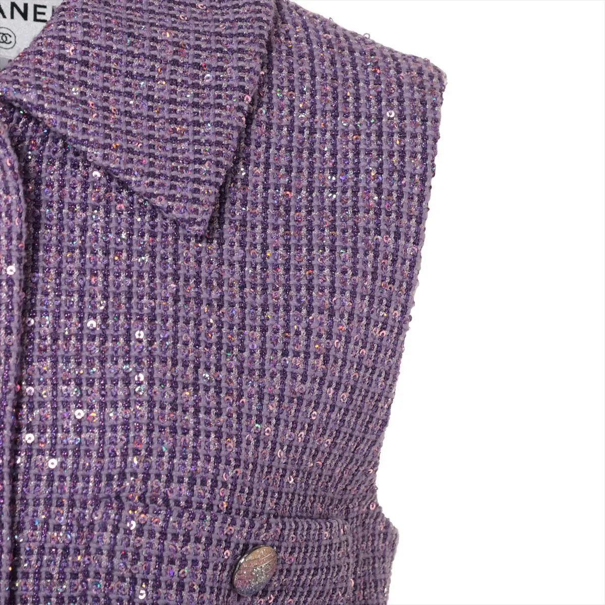 Chanel Coco Button 24 years Polyester Setup 38/ 3… - image 3