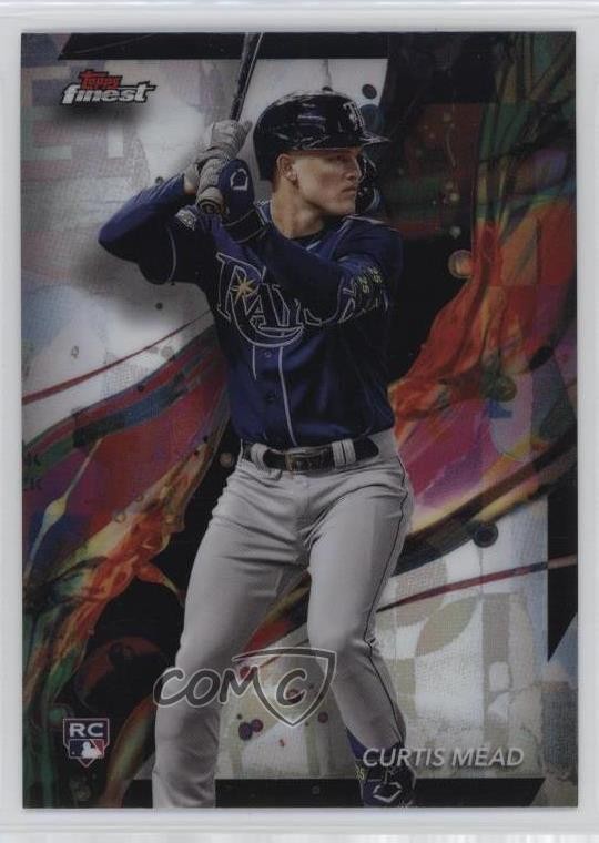 2024 Topps Finest Common Refractor Curtis Mead #78 Rookie RC 10z2