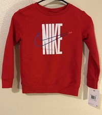 NWT Nike 2 Piece Boys Jogging Set, Red/Black Size 6