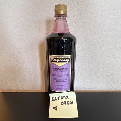 Starbucks Raspberry Flavored Coffee Syrup 1 L (33.8 fl oz)