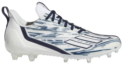 adidas Blue White Adjustable Soccer Cleats | Good Condition  display picture 3