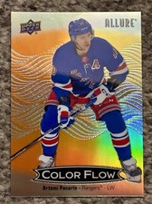 2024-25 Upper Deck Allure - Color Flow Artemi Panarin #CFL-8 Orange Yellow