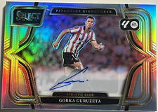 2025-26 Panini Select La Liga Gorka Guruzeta AUTO Athletic Club Prizm Autograph