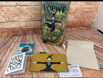 LOEWE x Studio Ghibli Howl's Moving Castle Rübe Münzetui Kartenetui gelb
