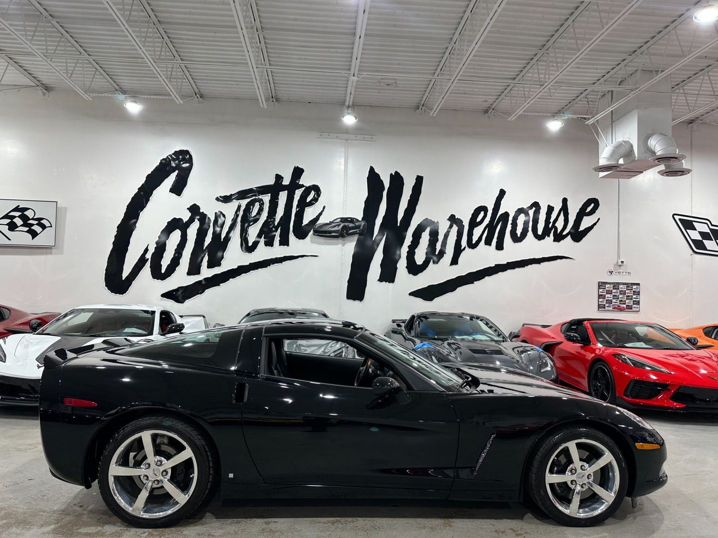 2008 [41U] Black Chevrolet Corvette   | C6 Corvette Photo 10