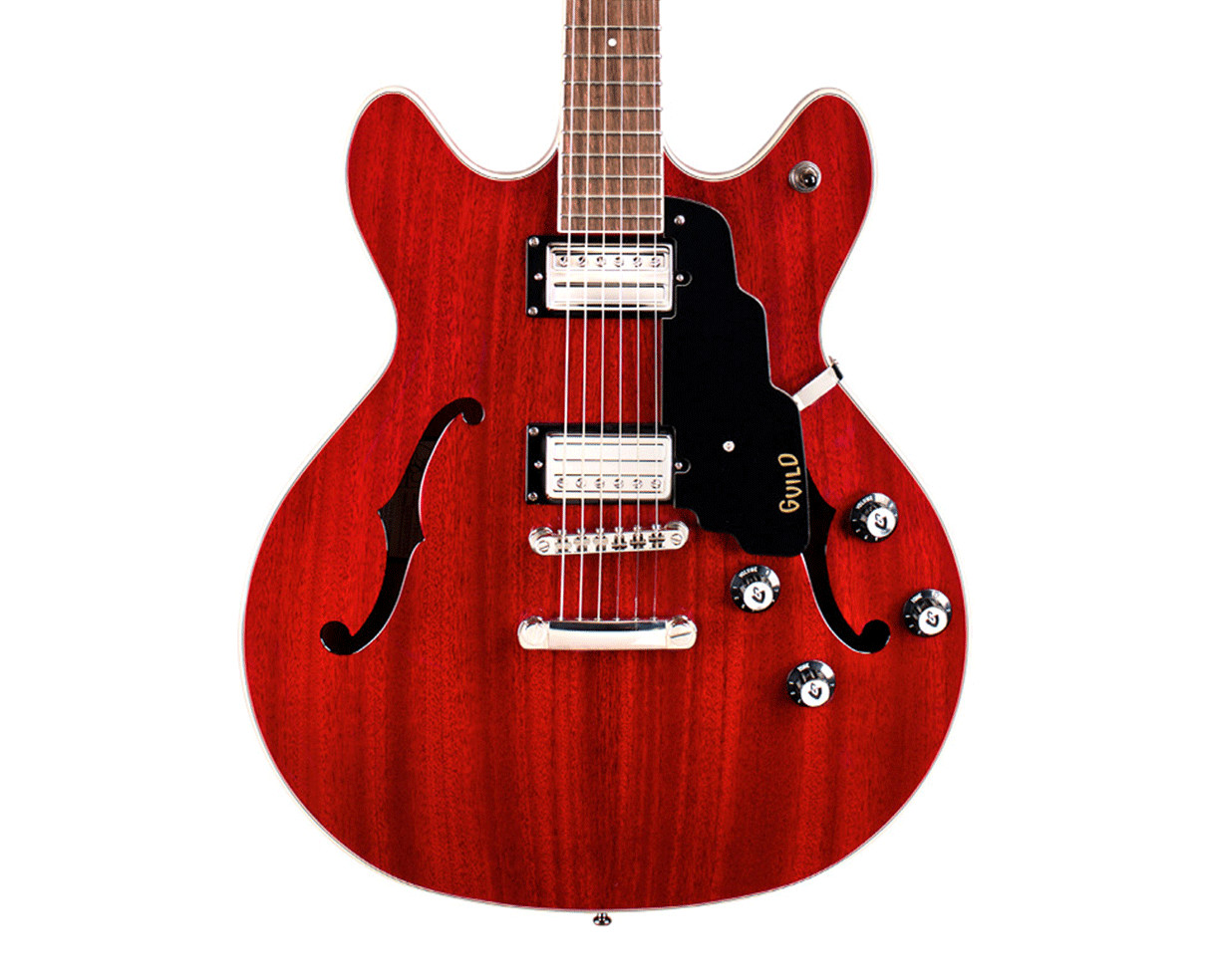 Guild Starfire I Double-Cut Semi-Hollow Guitar - Cherry Red - B-Stock