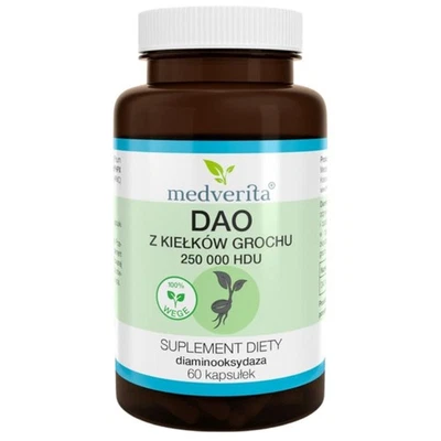 Medverita DAO aus Erbsensprossen - 60 Kapseln