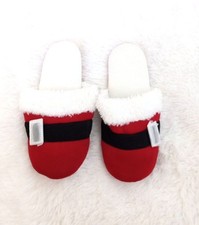 Santa Bling Slippers Size Small / 5-6 Multicolored - NEW