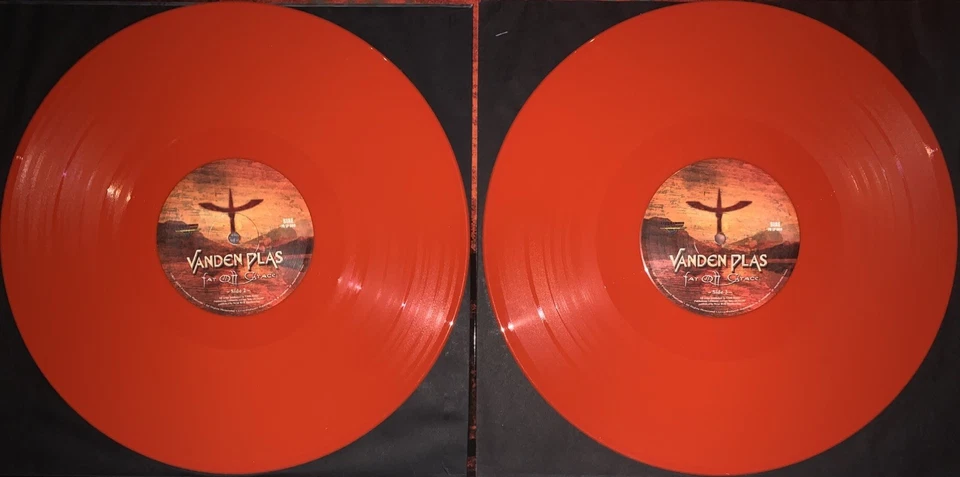 Vanden Plas - Far Off Grace 2019 Germany Limited Edition Orange Vinyl EX/NM  - Image 2 of 4