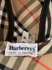 BURBERRY Neutrals Nova Check WOOL Bucket Hat & Matching Collar Vintage — photo 6