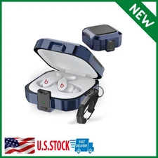 Secure Lock Case for Beats Fit Pro 2021 Carbon Fiber Texture Beats Fit Pro Ea...