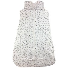 Mosebears 2.5 TOG Baby 18 24 Mos Sleep Sack Wearable Blanket White Star Moon