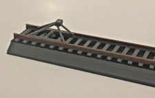 N Scale Railroad Buffer Stops – Track End Bumpers Set of 8 – Model Trains 1:160