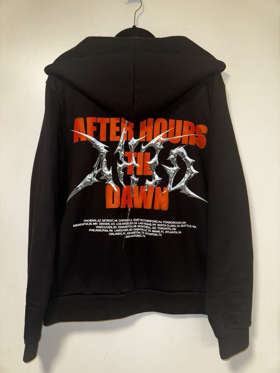The Weeknd After Hours Till DawnTour Merch Hoodie Size L | eBay