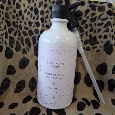 *NEW* BEEKMAN 1802 - GOAT MILK HAND & BODY WASH - SPRING BLOSSOM - 12.5 oz