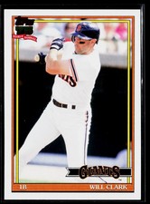 2026 Topps Will Clark 1991 Topps Baseball 35th Anniversary (Series One) #T91-11