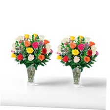 - 48 Assorted Roses Bouquet, Fresh Flowers for Delivery, Flowers 48 STEMS
