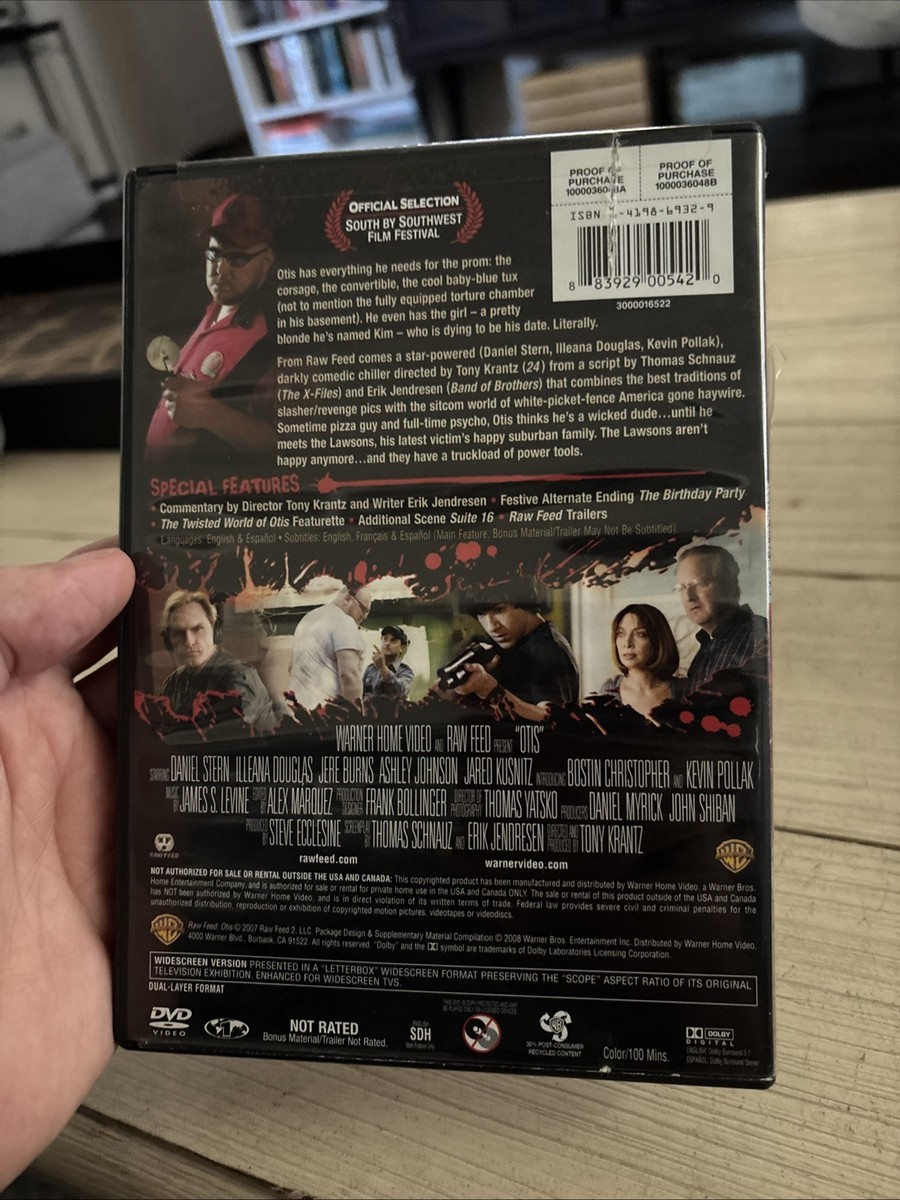 Otis (Uncut) DVD Daniel Stern Kevin Pollack Horror Movie
