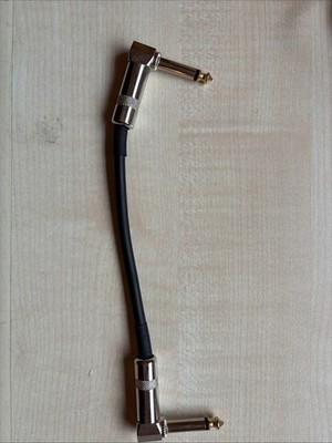 6.35mm Mono Jack Klinkenstecker 20cm Lang Winkelklinke