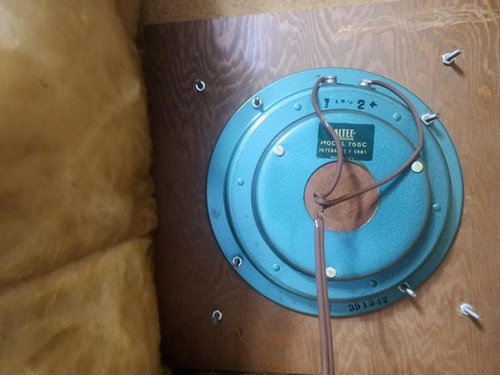 pair of Altec 755c speakers