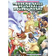 Anime DVD Tondemo Skill de Isekai Hourou Meshi SEASON 1 2 Vol.1-24End 