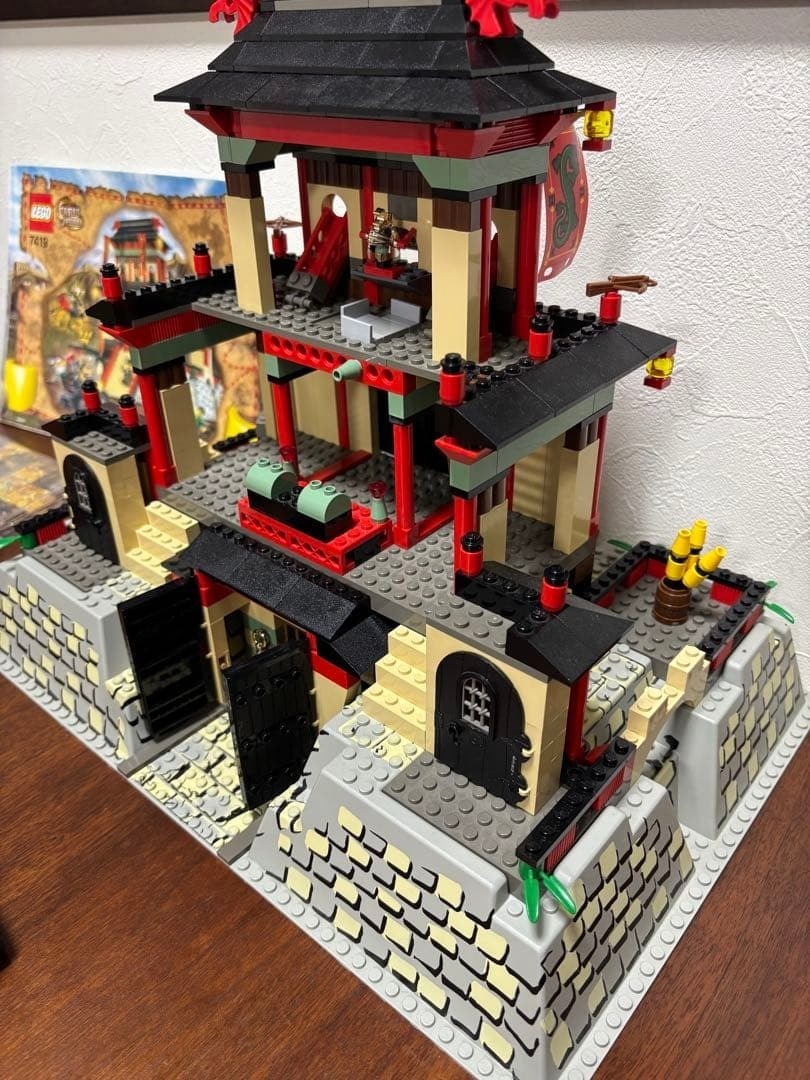 LEGO Orient Expedition Adventurers Dragon Fortress 7419 No Box