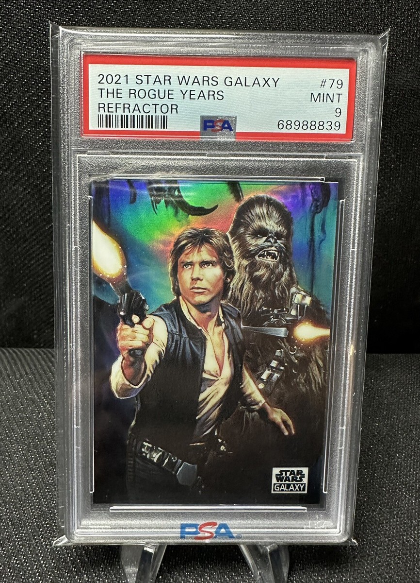 スターウォーズ rogue One Chrome Galaxy mojo 2021 TOPPS STAR WARS GALAXY CHROME #79 THE ROGUE YEARS REFRACTOR
