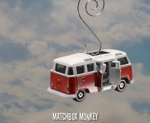 Custom T2 Volkswagen Van Christmas Ornament VW Samba Bus T1 1/64th Camper Kombi - Picture 8 of 12