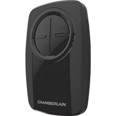 Chamberlain KLIK3U-BK Clicker Universal 2-Button Garage Door Opener Remote with
