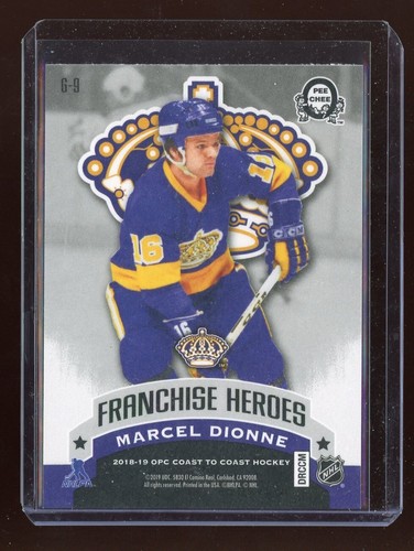 2018-19 OPC Coast to Coast Franchise Heroes #G9 Anze Kopitar/Marcel Dionne S3093 - Picture 2 of 2