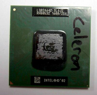 Intel Celeron 3 ~ 1.6-Ghz 256/400 Laptop CPU Processor SL6J2 notebook computer