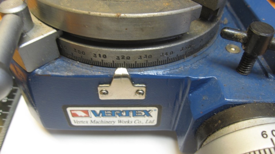 VERTEX ROTARY TABLE 110MM (used) look out for my other ENGINEERING
