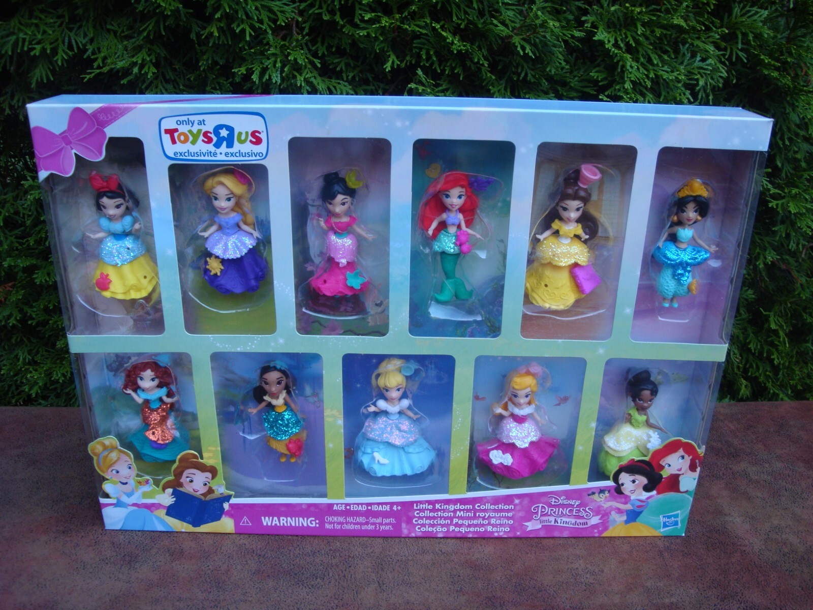 R Us Disney Princess Little Kingdom Collection Figures By Hasbro (2017) New